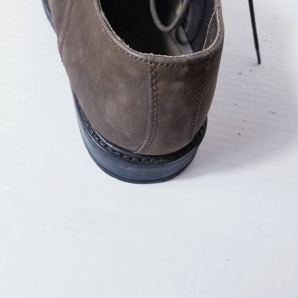 NUNN BUSH BROWN LEATHER UPPER MEN'S DRESS SHOE SIZE 10